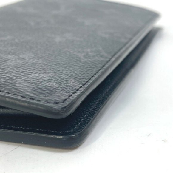 LOUIS VUITTON Monogram-Eclipse Portefeuille Brazza Two fold Long Wallet - Picture 5 of 14